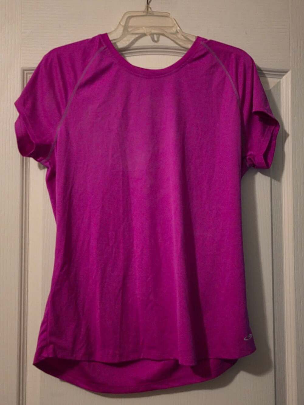 C9 By Champion Athletic T-Shirt Size XXL Pink Short Sleeve Semi-Fitted